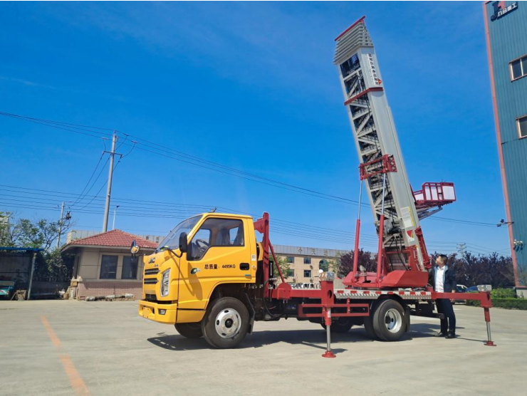 张家口桥西常年租赁32米云梯车